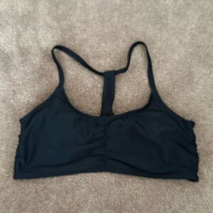 Black bikini top Size XL